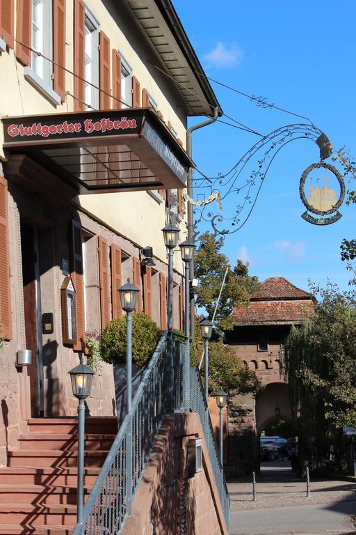 Hotel Klosterpost Maulbronn Bagian luar foto